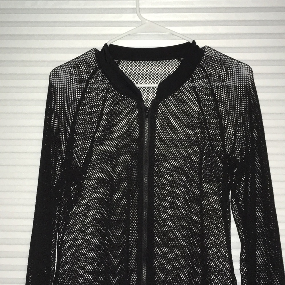 Mesh Zip Up - Picture 2 of 3